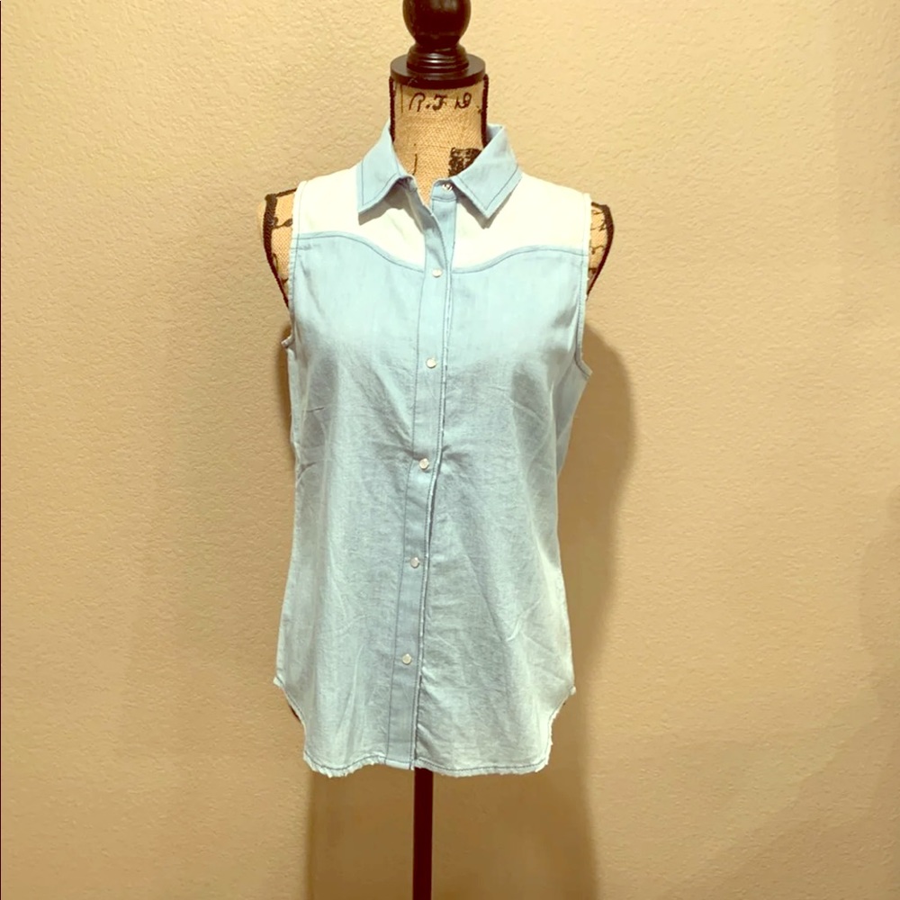 Bp Nordstrom denim tank (never worn)